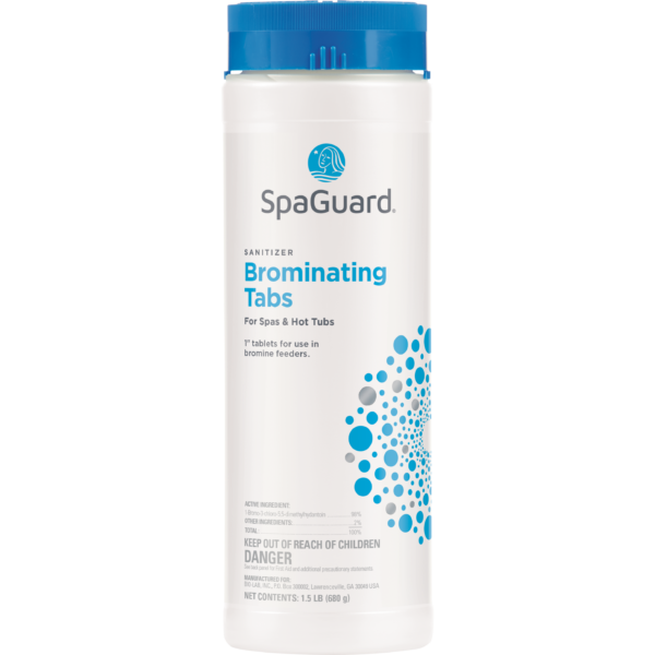 spa sanitizers, bromine for my hot tub, sanitation for hot tubs, spa chemicals, brominating tablets,