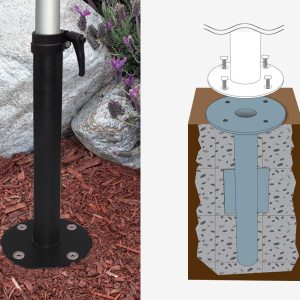 Mount Kit In-Ground Mount Libra
