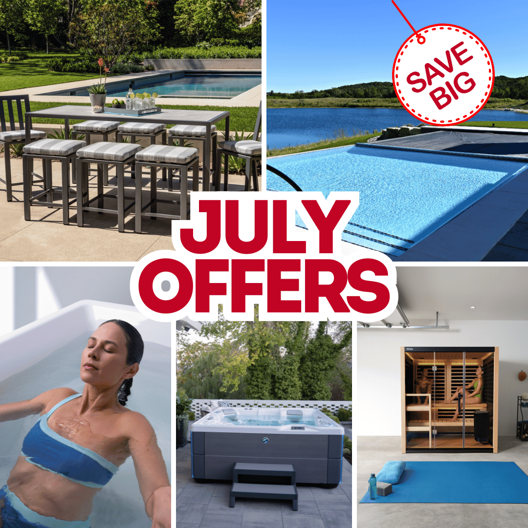 July Hot Tub, Pool and Cold Plunge Offers