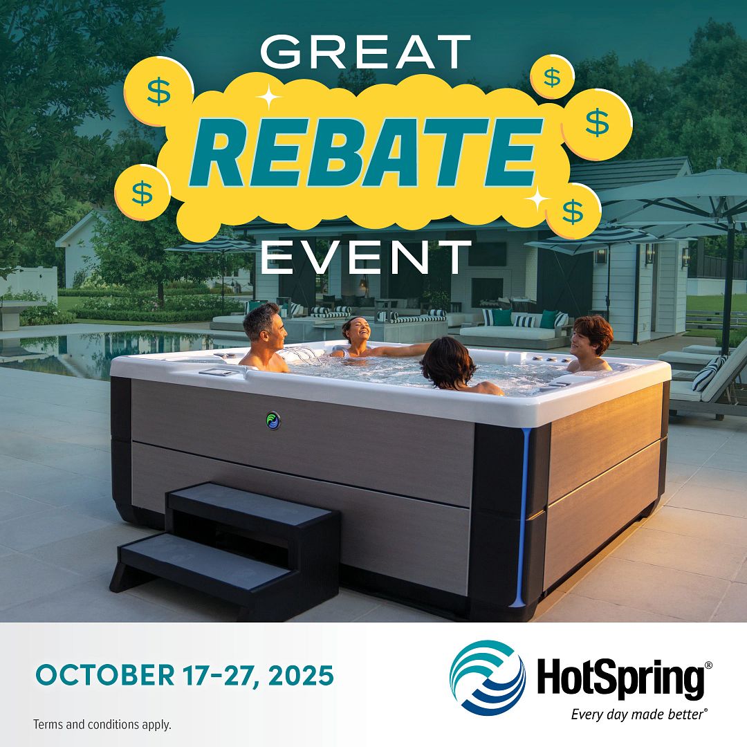 Hot Spring® Spas Great Rebate Event