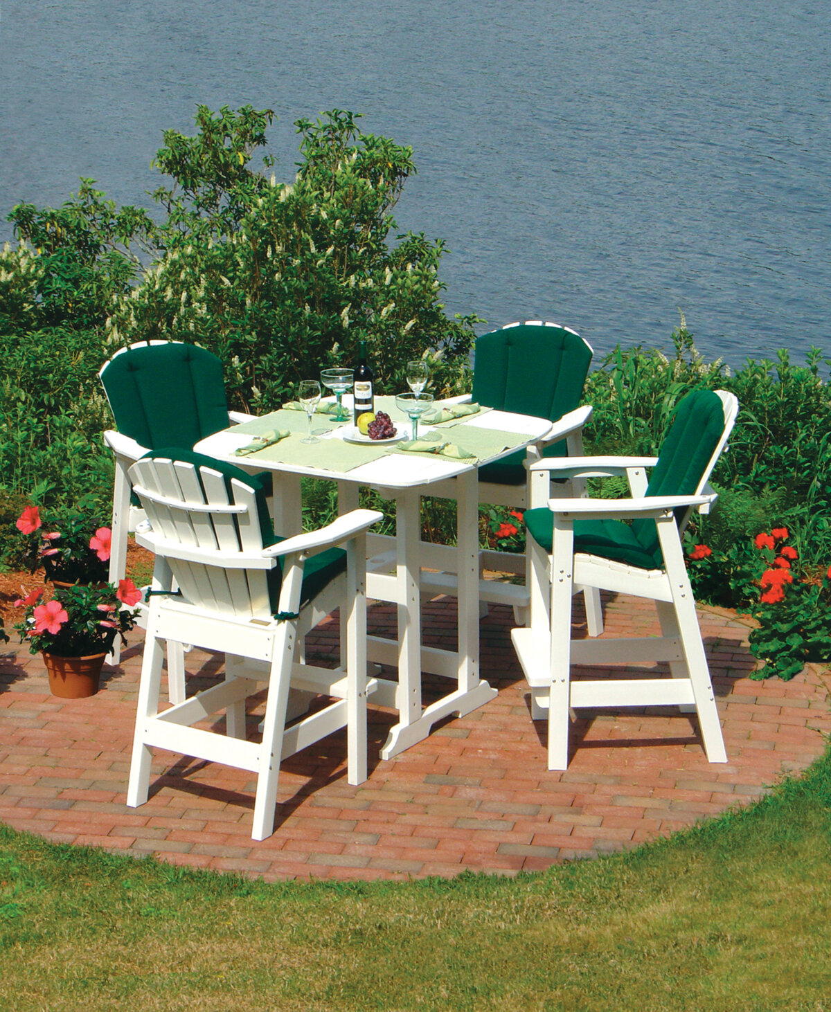 Portsmouth Bar Table 42" x 42" (051) - Image 3