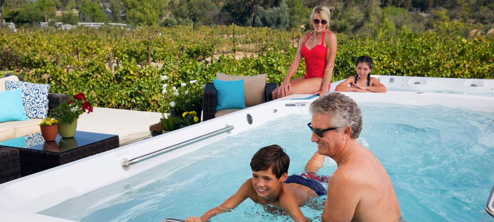 e2000 endless pools swim spa