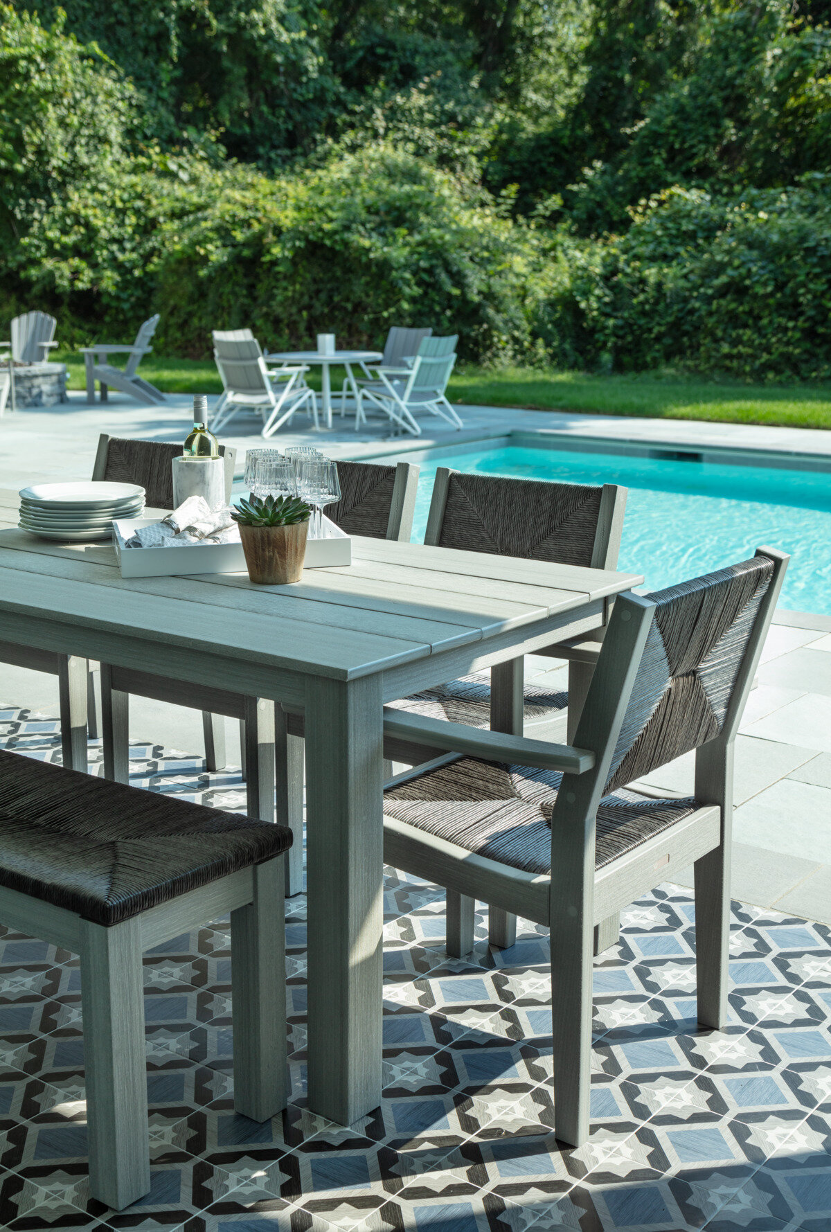 greenwich dining side chair woven (601w)