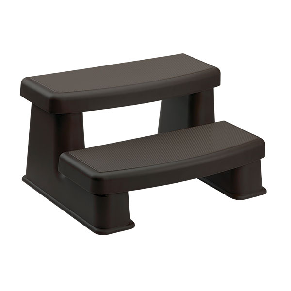 polymer hot tub steps