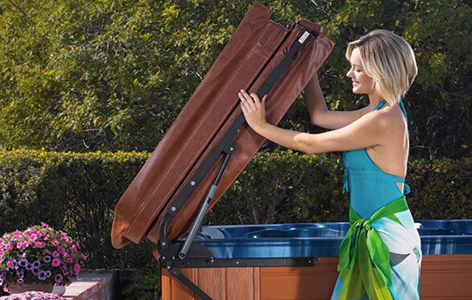 caldera spas prolift iv hot tub cover lifter