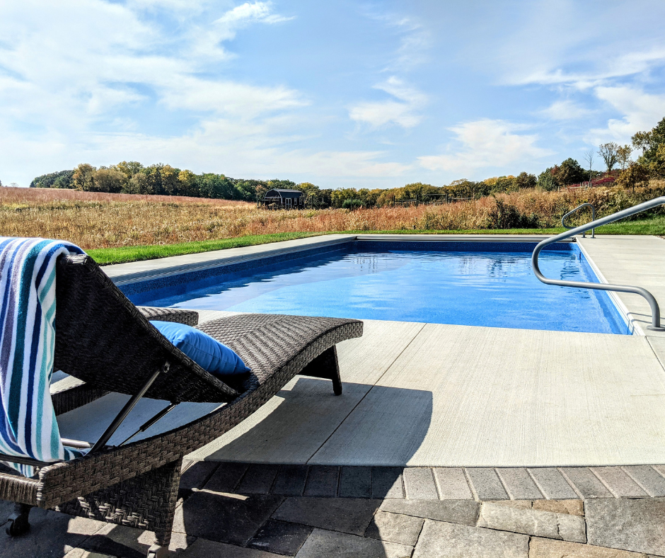 pool in rural area